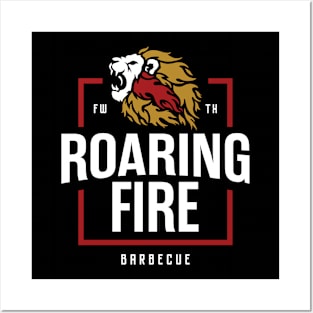 Roaring Fire BBQ Posters and Art